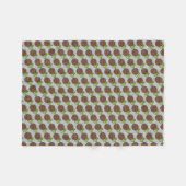 Pfefferminzpartei Fleecedecke (Vorderseite (Horizontal))