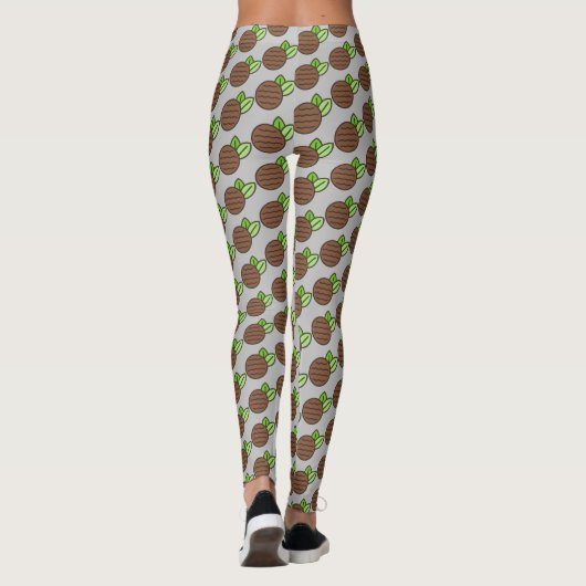 Pfefferminzpartei Leggings (Rückseite)