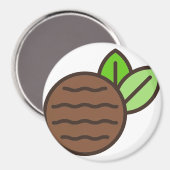 Pfefferminzpartei Magnet (Vorderseite/Rückseite)