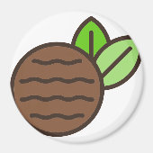 Pfefferminzpartei Magnet (Vorne)