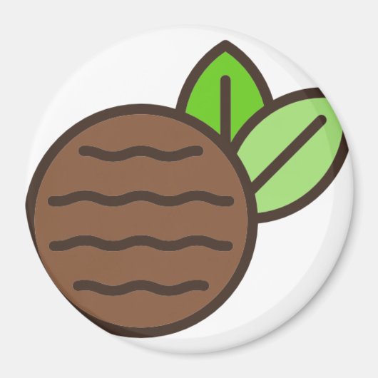 Pfefferminzpartei Magnet (Vorne)