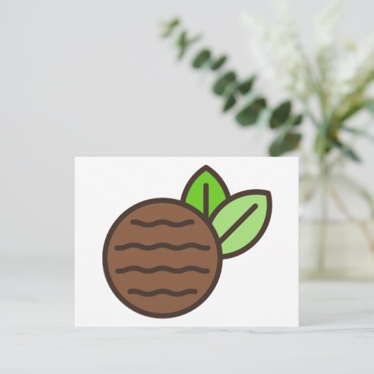 Pfefferminzpartei Postkarte (Stehend Vorderseite)