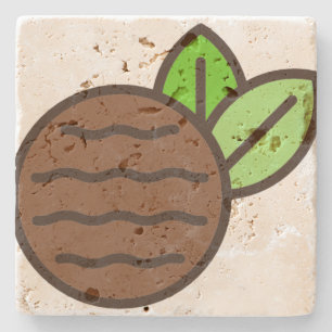 Pfefferminzpartei Steinuntersetzer