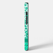 Pfefferminzprägegehäuse aus Leopard Case-Mate iPhone Hülle (Rückseite / Links)