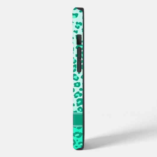 Pfefferminzprägegehäuse aus Leopard Case-Mate iPhone Hülle (Rückseite / Links)