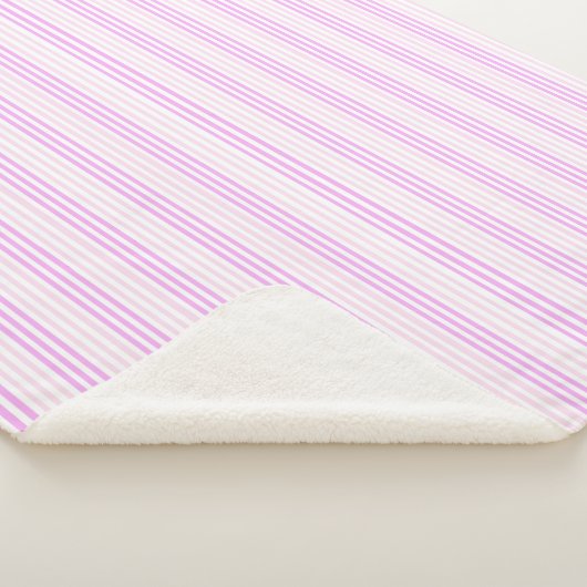 Pfefferminzstreifen Sherpadecke (3/4)