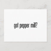 Pfeffermühle Postkarte (Vorderseite)