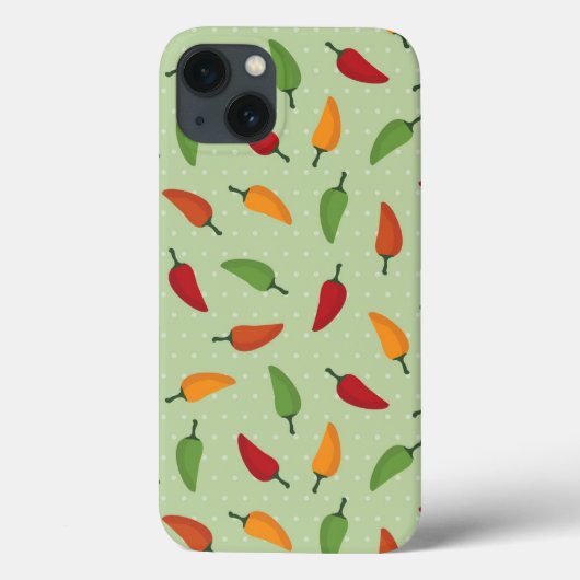 Pfeffermuster aus Chili Case-Mate iPhone Hülle (Rückseite)