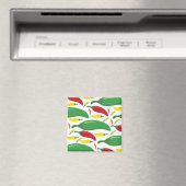 Pfeffermuster aus Chili Magnet (In Situ (Geschirrspüler))