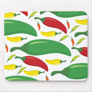Pfeffermuster aus Chili Mousepad