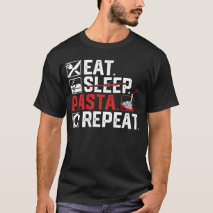 Pfefferpasta essen Wiederholen Sie italienische Kü T-Shirt
