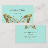 Pfefferschmetterlingsdesign Visitenkarte (Vorne/Hinten)