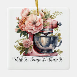 Pfeif drauf, knips es, teile es | Backen-Ornament Keramikornament