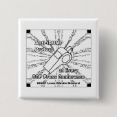 Pfeifblume Button (Vorderseite)