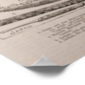 Pfeife aller Völker Poster (Ecke)