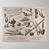 Pfeife aller Völker Poster (Vorne)