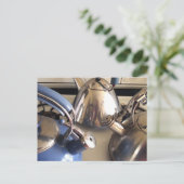 Pfeife einfach... postkarte (Stehend Vorderseite)