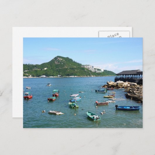 Pfeife Postkarte (Vorne/Hinten)