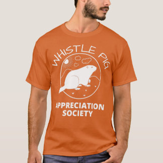 Pfeife Schweinewertungsgesellschaft Groundhog T-Shirt