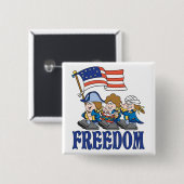 Pfeife und Drum Corps Button (Vorne & Hinten)