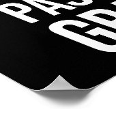 Pfeifen an all diesen Graveyards Poster (Ecke)