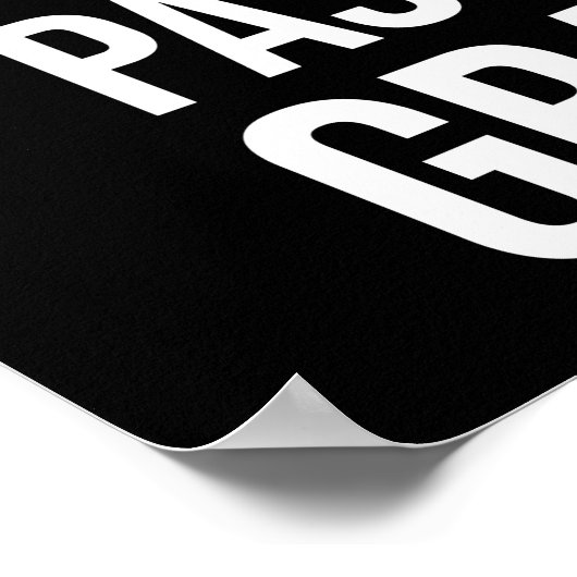 Pfeifen an all diesen Graveyards Poster (Ecke)