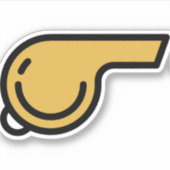 pfeifen aufkleber (Vorderseite)