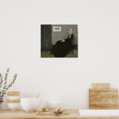 Pfeifen - Die Mutter des Künstlers Poster (Küche)