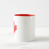 Pfeifen Kanada 1975 Farbe des roten Ahornblattes Zweifarbige Tasse (Mittel)