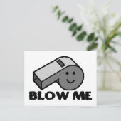 Pfeifen Postkarte (Stehend Vorderseite)