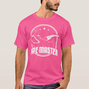 Pfeifen rauchender Pfeifenmacher Sammler Raucher V T-Shirt