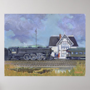 Pfeifen Stopp - Kulhanek Americana Bahn Art Poster