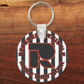 pfeifen während der Arbeit Schlüsselanhänger (Vorderseite)