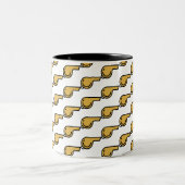 pfeifen zweifarbige tasse (Mittel)