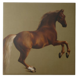 Pfeifenjacke das Pferd (von George Stubbs) Fliese