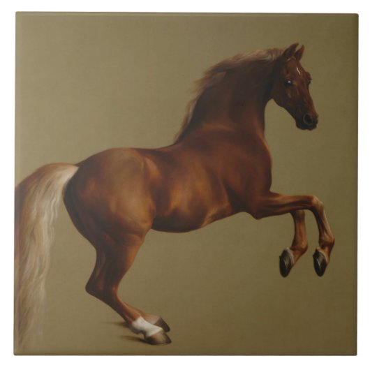 Pfeifenjacke das Pferd (von George Stubbs) Fliese (Vorderseite)