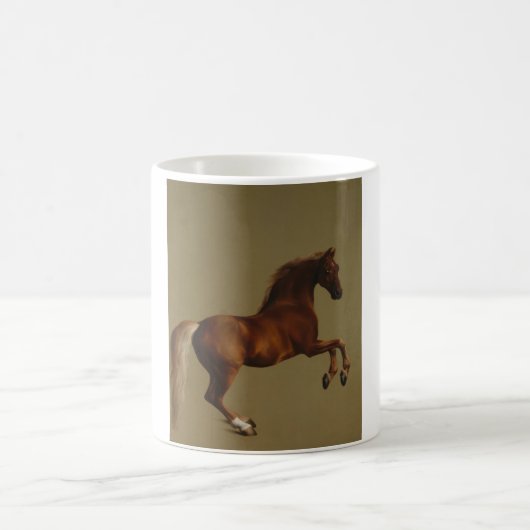 Pfeifenjacke das Pferd (von George Stubbs) Kaffeetasse (Mittel)