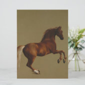 Pfeifenjacke das Pferd (von George Stubbs) Karte (Stehend Vorderseite)