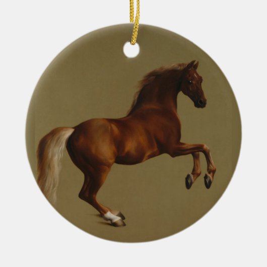 Pfeifenjacke das Pferd (von George Stubbs) Keramik Ornament (Vorne)