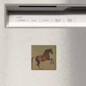 Pfeifenjacke das Pferd (von George Stubbs) Magnet (In Situ (Geschirrspüler))