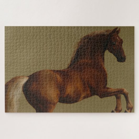 Pfeifenjacke das Pferd (von George Stubbs) Puzzle (Horizontal)