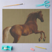 Pfeifenjacke das Pferd (von George Stubbs) Seidenpapier (Basteln)