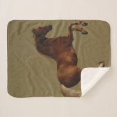 Pfeifenjacke das Pferd (von George Stubbs) Sherpadecke (Vorderseite (Horizontal))