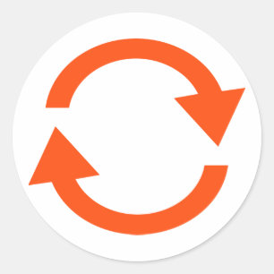 Pfeifenkreis Runder Aufkleber