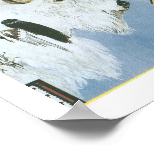 Pfeifenleder Poster (Ecke)