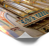 Pfeifenorgan Poster (Ecke)