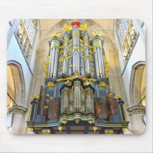 Pfeifenorgel Bredas Grote Kerk mousepad