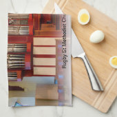 Pfeifenorgel Christchurch Geschirrtuch (Viertel Falte)