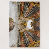 Pfeifenorgel in Weingarten Basilika, Deutschland Puzzle (Vertikal)