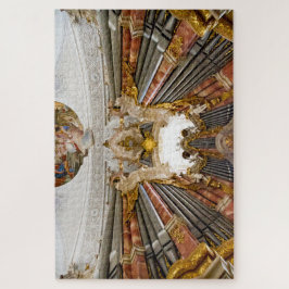 Pfeifenorgel in Weingarten Basilika, Deutschland Puzzle